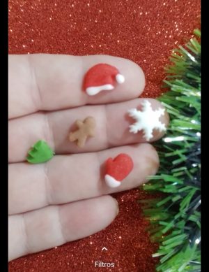 Sprinkles de natal sortidos 50 unidades